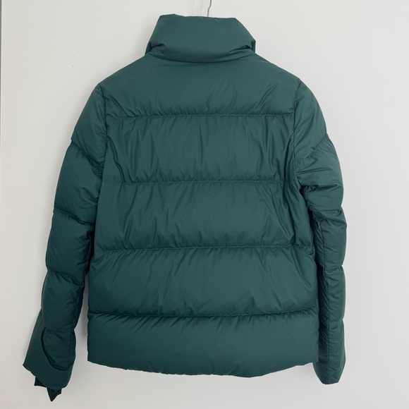 NWT Patagonia Women's Silent Down Jacket Coat XS Northern Green $269 - Picture 5 of 12